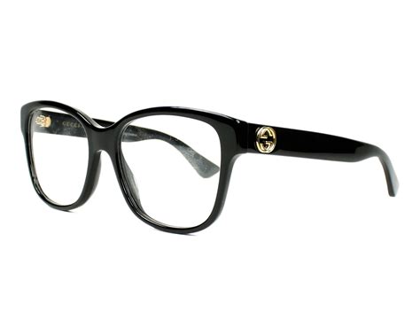 gucci black eyeglasses|black gucci eyeglasses frames.